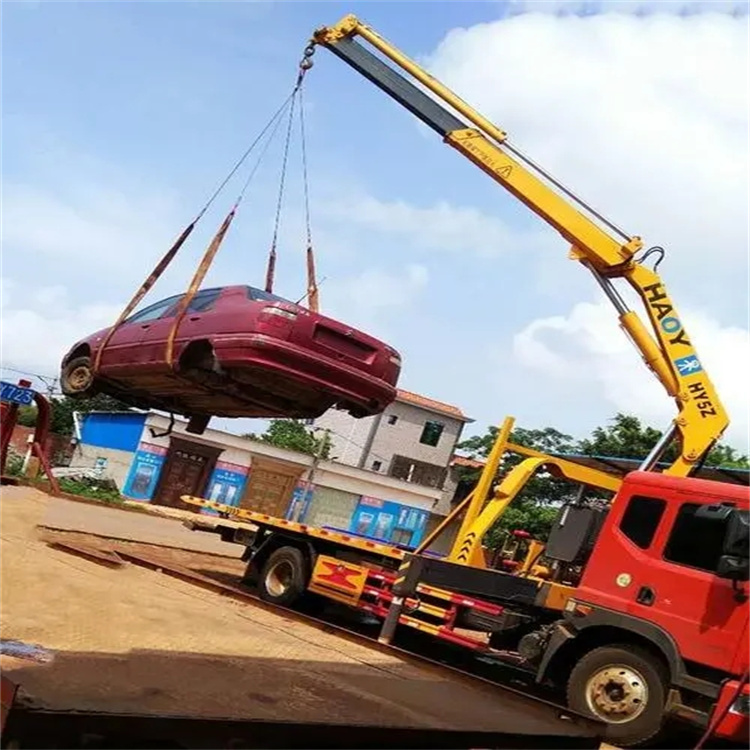 虎门港管委会吊车救援小汽车怎么吊